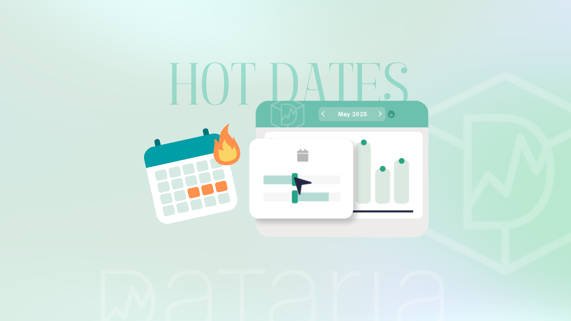 controlar los precios de fechas concretas Hot dates dataria