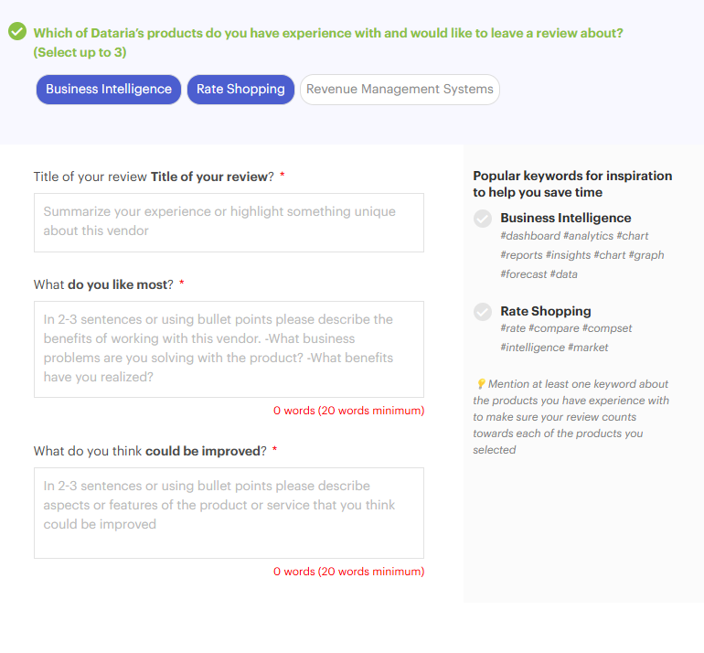 Review in Hotel Tech Report