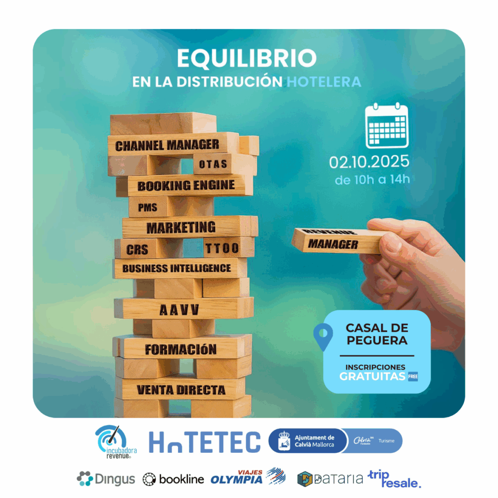 utomatización de hoteles vacacionales: desinflando barreras en Incubadora Revenue Calvià