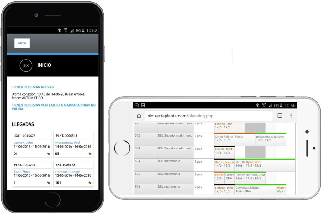 integración de Dataria y SIX imagen