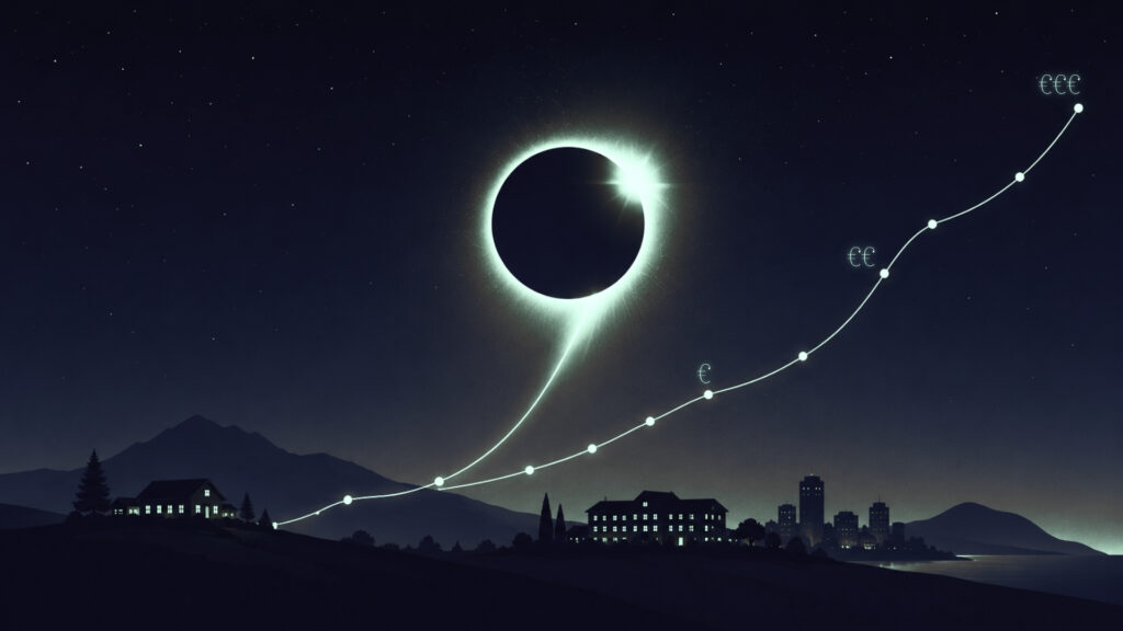 astroturismo en hoteles astrorevenue portada eclipse